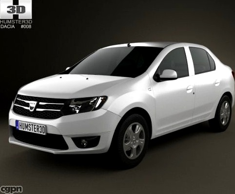 Dacia Logan sedan 20133d model