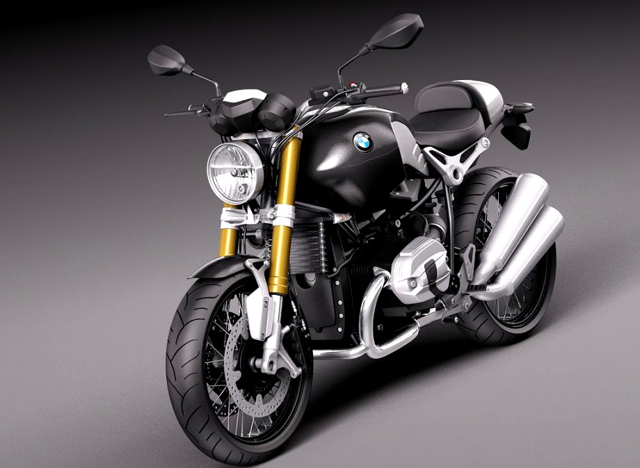 BMW R Nine T 20143d model