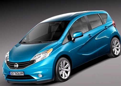 Nissan Versa Note 20143d model