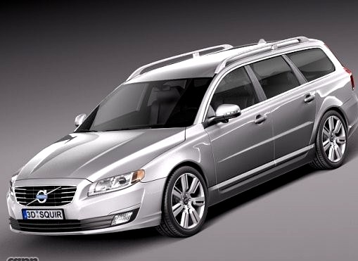 Volvo V70 20143d model