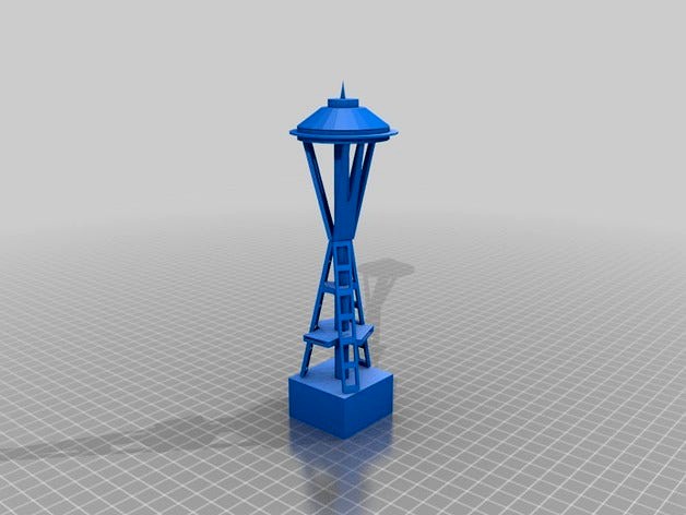 Space needle rev2 by sankha