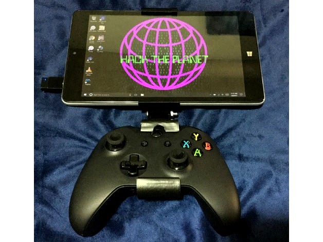 XBox One Controller Tablet Mount by captjc