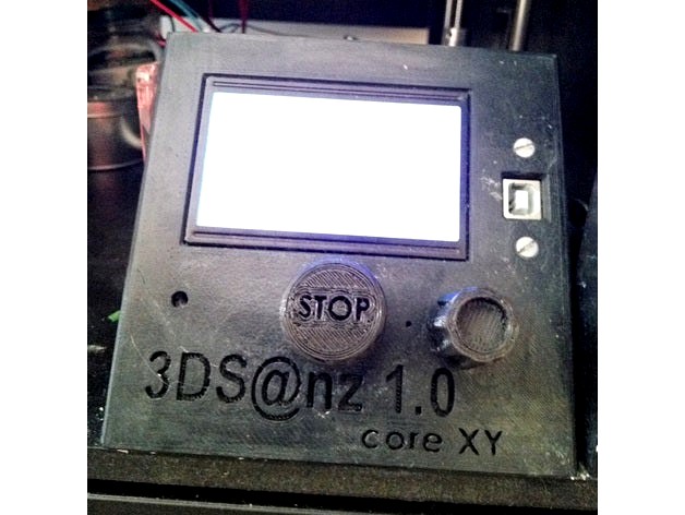 LCD 12864 Full graphics Case by 3DSanz