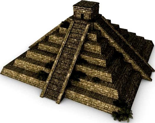 Ancient pyramid3d model