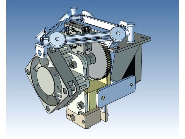 Metal effector 43 mm ball spacing by Lykle