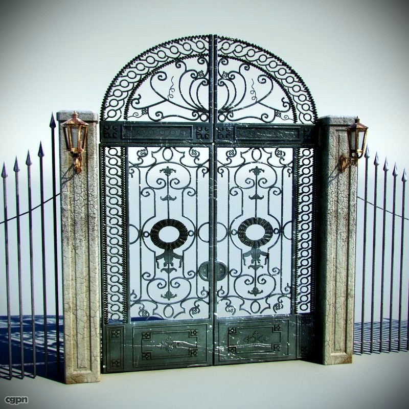 Ornamental Gate 13d model