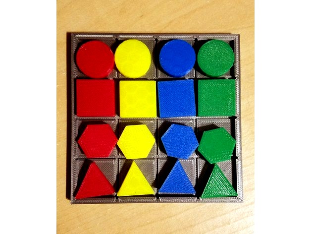 Shapes and Colors Puzzle by mbridges