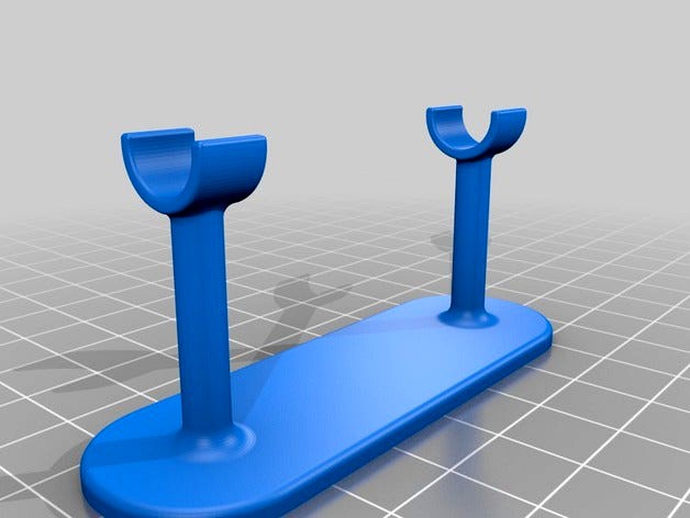 Pen Holder - Retraction/Stringing Test by MrAmericanMike