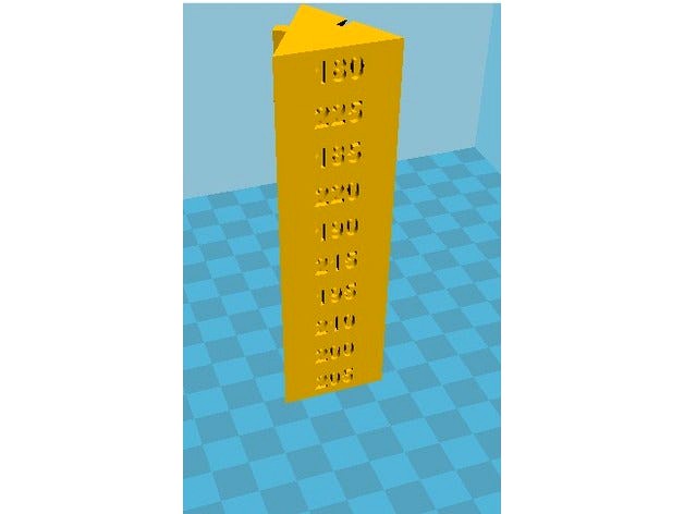 Fast PLA temp test by JugaadGr
