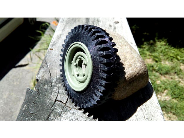 1/10 scale MB Jeep Wheels For Ossum Jeep by bret4