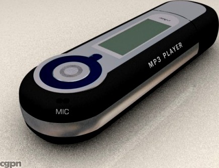 MP3 Player3d model
