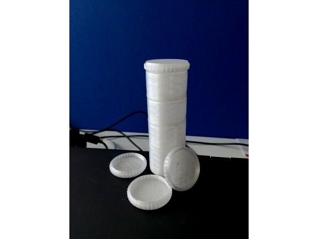 Hiking stackable spice carrier by FlashLuke