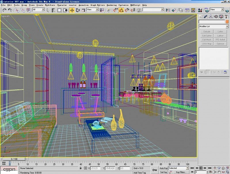Interior 0573d model