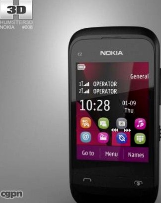 Nokia C2-023d model