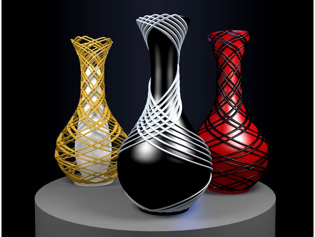 Elegant Vases -- three styles by ransoing
