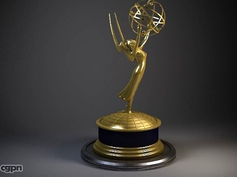 Emmy award3d model
