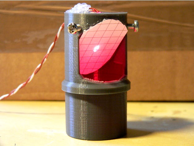 Laser collimator with adjustment for 6mm laser modules by otherthing