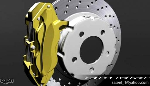 Brake System Exploded3d model