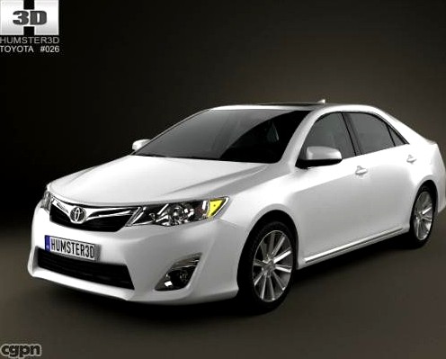 Toyota Camry 2012 US Version3d model