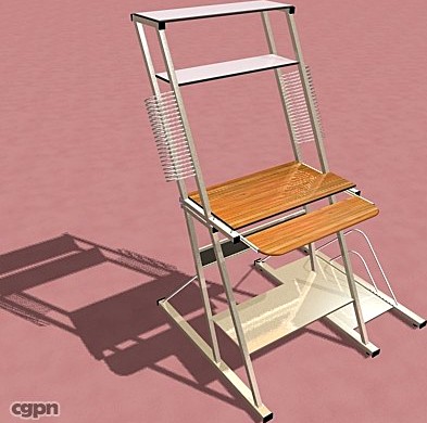 computer desk3d model