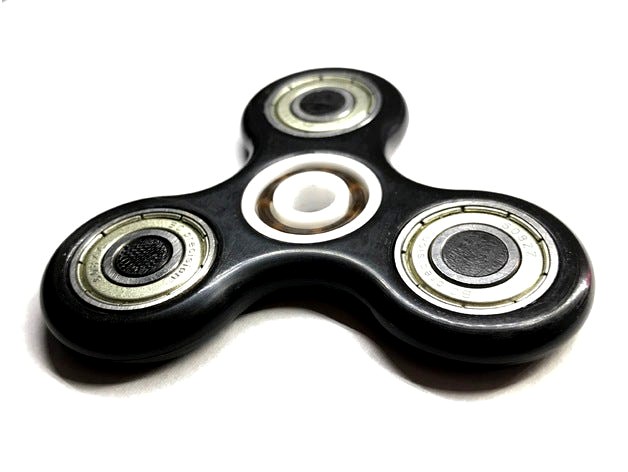 Fidget spinner with epoxy shield by jsc