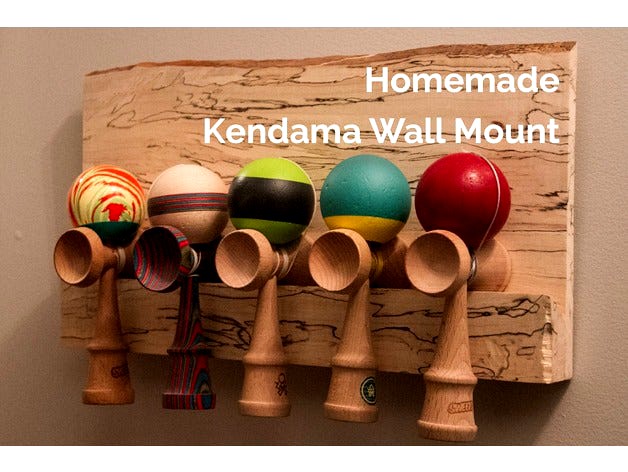 DIY Kendama Wall Mount by ChrisFerenceID