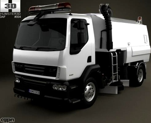 DAF LF Road Cleaner 20113d model