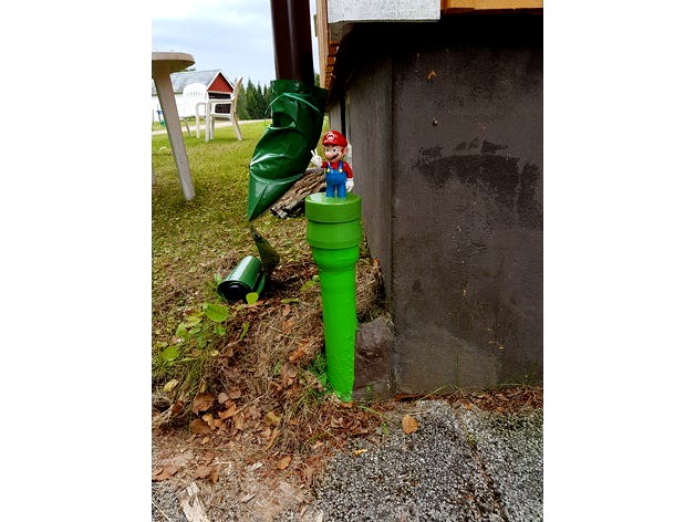 Mario pipe lid (use on sewage drain pipe) by Looooopy