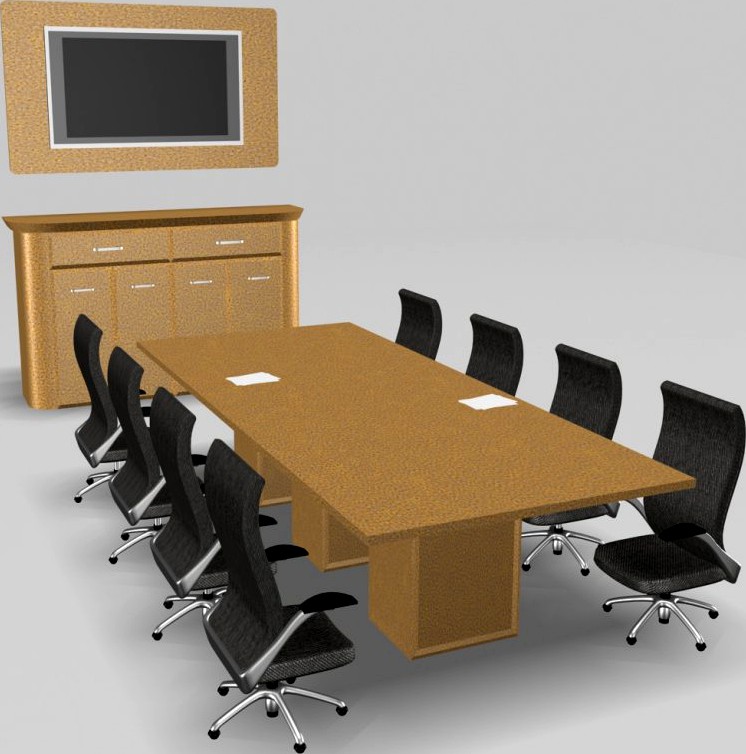 Conference Table 23d model