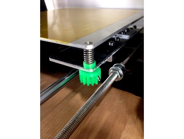 Bed Leveling Knob Anet A8 by BuildJustForFun