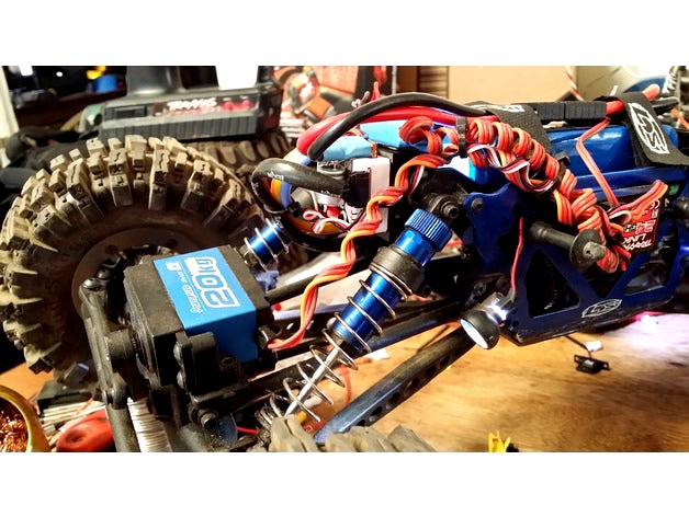 Losi LNC Crawler Universal ESC mount by SgtMunger