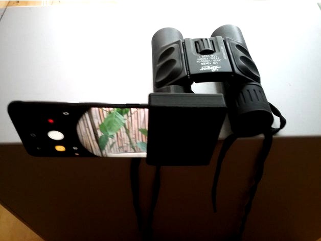 Luger  LR 10x26 to Samsung Galaxy S8 Adapter by Compunited
