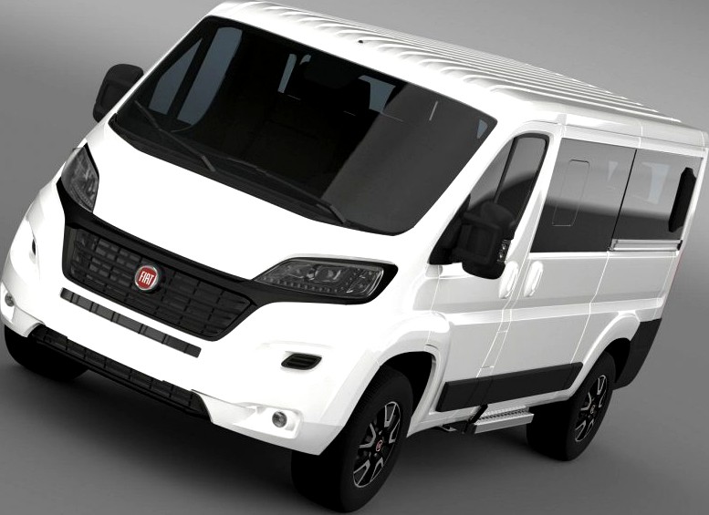 Fiat Ducato Panorama L2H1 20153d model