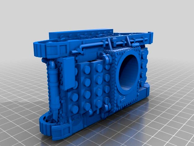 lego tank t26b hull by kwaiching2513