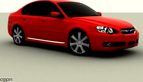 Subaru Legacy 20053d model