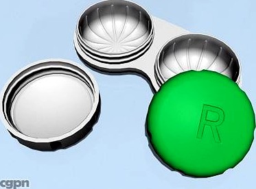 Contact Lens Canister3d model