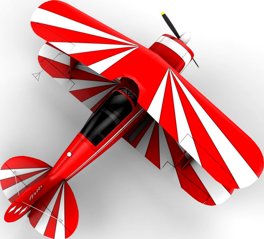 Pitts Special Biplane3d model
