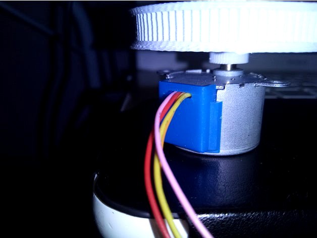 Polea GT2 de 90 dientes para motor 28BYJ-48 by tximy