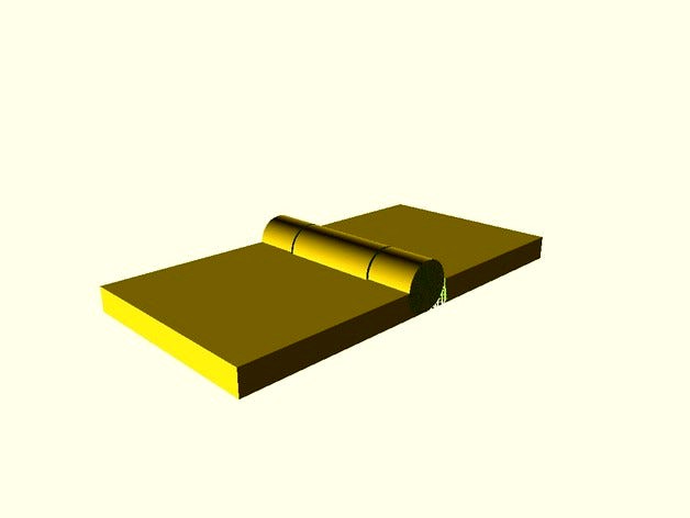 Hinge, parametric/customizable by AndreyBezrukov