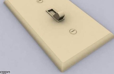 Light Switch3d model