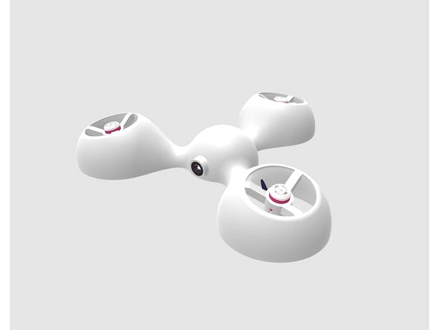 Customizable drone case - Carcaza de drone personalizable by Iancho