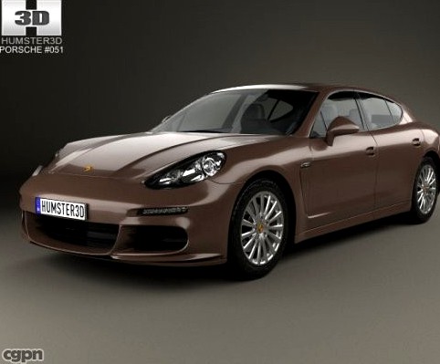 Porsche Panamera S 20143d model