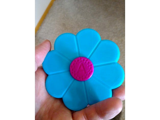 Flower Fidget Spinner by PlacidCat