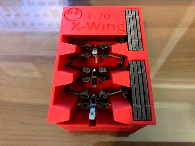 T-70 X-Wing x3 Holder (X-Wing Miniatures) for Stanley Organizer by Lord_Dworkin