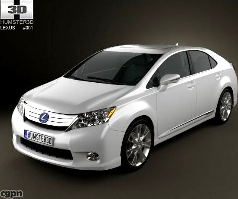 Lexus HS 20103d model