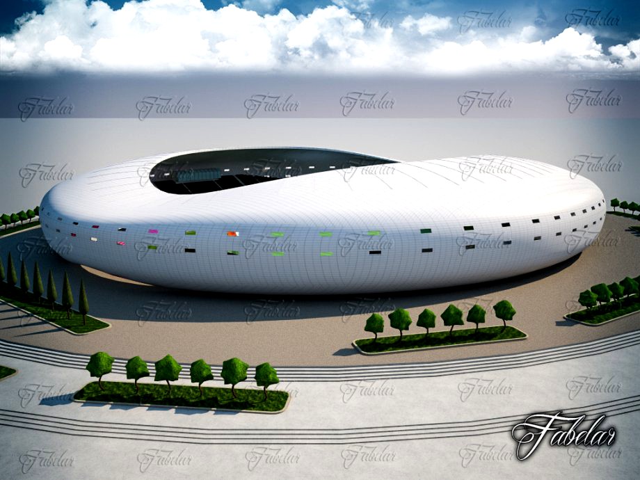 Stadium 053d model