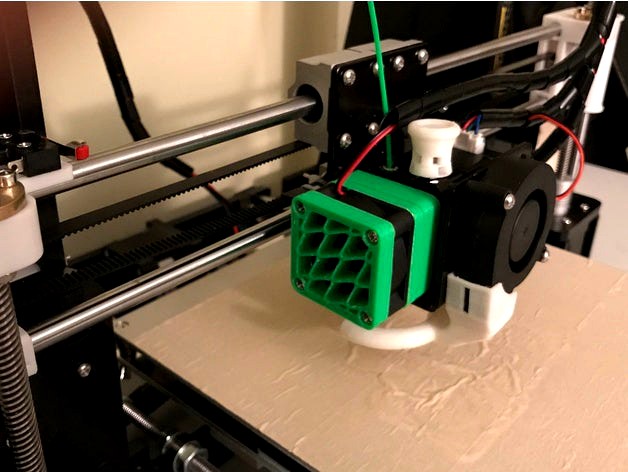 Extruder Fan Removable Assembly by valadium