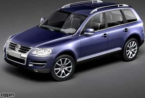 Volkswagen Touareg3d model