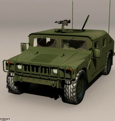 hummer _green3d model