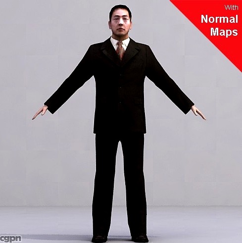 BMan0012-FBX/Rigged Models for Motionbuilder 7.03d model